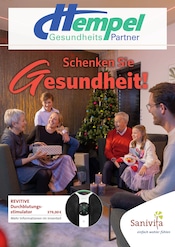 Massagegerät Angebote im Prospekt "Schenken Sie Gesundheit!" von Hempel GesundheitsPartner GmbH auf Seite 1