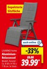 Aluminium-Relaxsessel im Angebot bei Lidl in Cottbus Aluminium-Relaxsessel Angebote von LIVARNO home bei Lidl Cottbus für 39,99 €