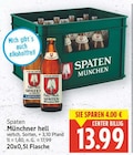 Münchner hell von Spaten im aktuellen EDEKA Prospekt
