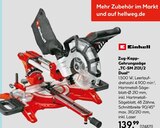 Zug-Kapp-GehrungssĂ€ge "TC-SM 2131/2 Dual" im Hellweg Prospekt Zug-Kapp-GehrungssĂ€ge "TC-SM 2131/2 Dual" von Einhell im aktuellen Hellweg Prospekt fĂŒr 139,99 âŹ