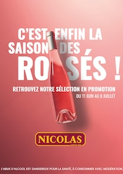 Catalogue Autres Magasins Nicolas en cours à Saint-Pierre-du-Perray et alentours, "C’EST ENFIN LA SAISON DES ROSÉS", 21 pages, 11/06/2025 - 08/07/2025