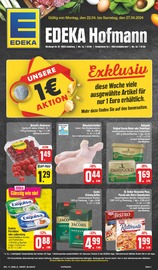 Aktueller EDEKA Supermarkt Prospekt in Cadolzburg und Umgebung, "Wir lieben Lebensmittel!" mit 26 Seiten, 22.04.2024 - 27.04.2024