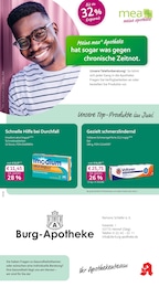 mea - meine apotheke Prospekt für Hennef mit 4 Seiten mea - meine apotheke Prospekt für Hennef: "Unsere Juni-Angebote", 4 Seiten, 01.06.2026 - 30.06.2026