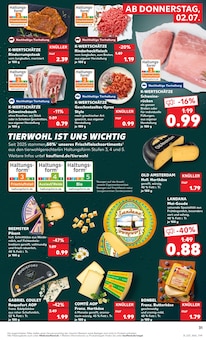 Rindfleisch im aktuellen Kaufland Prospekt (Paderborn) Rindfleisch im Kaufland Prospekt "Hier bin ich richtig" mit 64 Seiten (Paderborn)