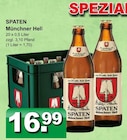 Münchner Hell im Angebot bei Getränke Paradies in Dortmund Münchner Hell Angebote von Spaten bei Getränke Paradies Dortmund für 16,99 €