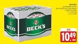 Beck's Bier im Angebot bei EDEKA in Zwickau Beck's Bier Angebote von Beck's bei EDEKA Zwickau für 10,49 €