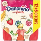 FROMAGE FRAIS AUX FRUITS PANACHÉS - DANONINO dans le catalogue Supermarchés Match