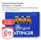 Glorietta Limonade Angebote von Original Oettinger bei GLOBUS Erlangen für 5,99 €
