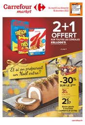 Prospectus Carrefour Market à Rillieux-la-Pape, "Et si on préparait un Noël extra ?", 72 pages de promos valables du 06/12/2022 au 18/12/2022