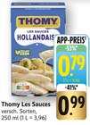 Les Sauces Hollandaise - Thomy en promo chez E center Strasbourg à 0,79 €
