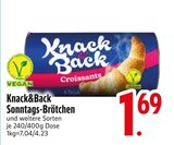Aktuelles Sonntags-Brötchen Angebot bei EDEKA in Augsburg ab 1,69 €