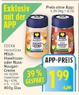 Milch-Haselnuss-Creme von EDEKA Herzstücke im aktuellen E center Prospekt