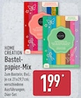 Bastelpapier-Mix von HOME CREATION für 1,99 € bei ALDI Nord im Angebot Bastelpapier-Mix von HOME CREATION im aktuellen ALDI Nord Prospekt