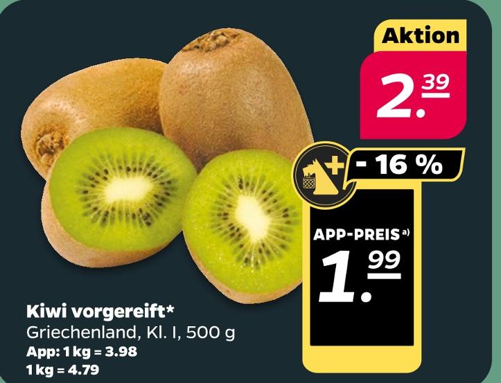 Kiwi vorgereift