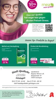 Aktueller mea - meine apotheke Prospekt