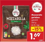 Mozzarella gerieben im Angebot bei Netto Marken-Discount in Gera Mozzarella gerieben Angebote bei Netto Marken-Discount Gera für 1,69 €
