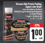 High Protein Pudding, Joghurt oder Drink bei EDEKA im Bad Rodach Prospekt für 1,00 €