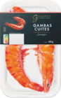 Gambas Entières Cuites Sauvages - Gourmet Finest Cuisine à 4,99 € dans le catalogue Aldi