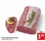 Zarte Kalbsrückensteaks Angebote bei E center Filderstadt für 3,29 €