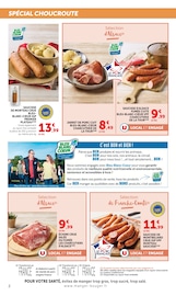 Promos Viande dans le catalogue "Spécial CHOUCROUTE À PRIX BAS" de Super U Viande en promo dans le catalogue Super U à la page 2