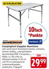 Campingtisch klappbar Aluminium im Angebot bei E center in Offenburg Campingtisch klappbar Aluminium Angebote von Brüder Mannesmann bei E center Offenburg für 29,99 €