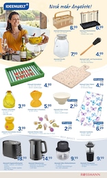 Rossmann Blumenvase im Prospekt 
