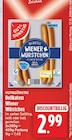 Delikatess Wiener Würstchen von GUT&GÜNSTIG für 2,99 € bei EDEKA im Angebot Delikatess Wiener Würstchen von GUT&GÜNSTIG im aktuellen EDEKA Prospekt