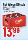 Kölsch im Angebot bei Trinkgut in Gronau Kölsch Angebote von Rut Wiess bei Trinkgut Gronau für 13,99 €