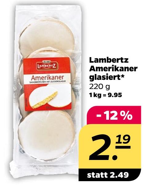 Amerikaner glasiert