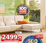 Sofa im Segmüller Prospekt Sofa 3-Sitzer „Denise“ im aktuellen Segmüller Prospekt für 2.499,00 €