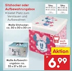 Sitzhocker oder Aufbewahrungsbox Angebote bei Netto Marken-Discount Pinneberg für 6,99 €