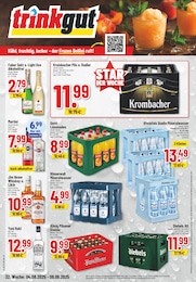 Trinkgut Prospekt für Kempen mit 6 Seiten Trinkgut Prospekt für Kempen: "Aktuelle Angebote", 6 Seiten, 04.08.2025 - 09.08.2025