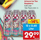 Ice Tea Raspberry von Arizona im aktuellen Netto Marken-Discount Prospekt für 29,99 €
