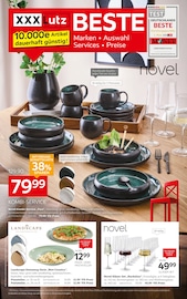 Aktueller XXXLutz Möbelhäuser Prospekt mit Glas, "10.000e Artikel dauerhaft günstig!", Seite 1