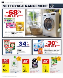 Prix et réduction Lessive Liquide dans le prospectus Carrefour en cours Offre Lessive Liquide dans le catalogue Carrefour du moment à la page 78