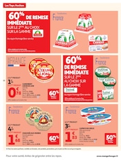 Fromage en promo dans le catalogue Auchan Hypermarché à la page 10