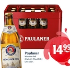 Münchner Hell Angebote von Paulaner bei Huster Glauchau für 14,99 €