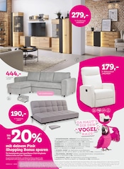 Sofa im mömax Prospekt in Heilbronn Aktueller mömax Prospekt mit Sofa, "Bei den Pink Shopping Trends haut‘s dir den Vogel raus!", Seite 8