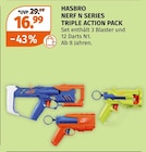 NERF N SERIES TRIPLE ACTION PACK im Müller Prospekt NERF N SERIES TRIPLE ACTION PACK von HASBRO im aktuellen Müller Prospekt für 16,99 €