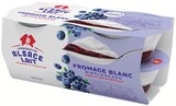 Fromage Blanc Bibeleskaes Sucré sur Lit de Myrtilles - ALSACE LAIT en promo chez Intermarché Express Lyon à 1,08 €