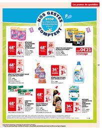 Offre Pastilles Lave-Vaisselle dans le catalogue Auchan Hypermarché du moment à la page 43