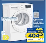 EURONICS Hagen - BT 84D WWS Wärmepumpentrockner Angebot im Prospekt BT 84D WWS Wärmepumpentrockner bei EURONICS im Hagen Prospekt für 404,10 €