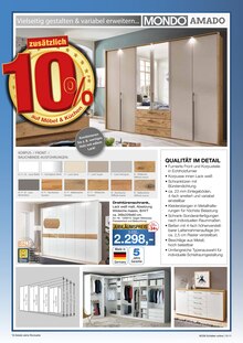 Kleiderschrank im Möbel Inhofer Prospekt "SCHLAFZIMMER SPEZIAL" mit 16 Seiten (Augsburg)