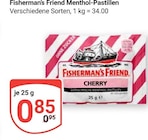 Fisherman's Friend Menthol-Pastillen im Angebot bei GLOBUS in Pirmasens Fisherman's Friend Menthol-Pastillen Angebote bei GLOBUS Pirmasens für 0,85 €