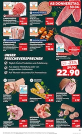 Aktueller Kaufland Prospekt mit Schweinebauch, "KNÜLLER", Seite 30