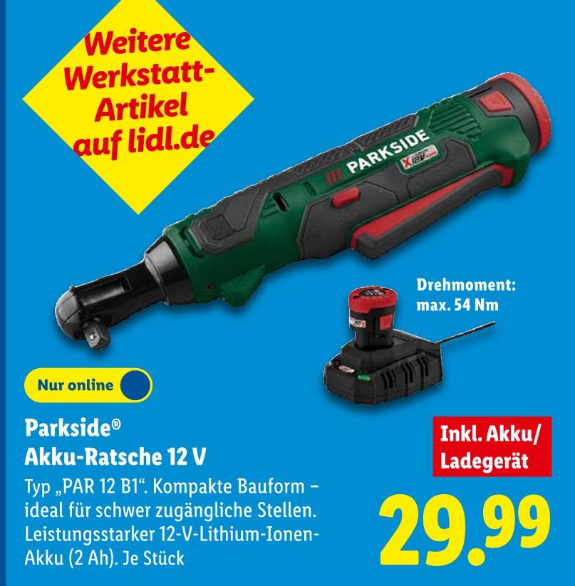 Akku-Ratsche 12 V