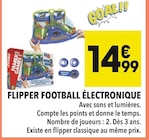 Flipper Football Électronique en promo chez Supeco Colombes à 14,99 €