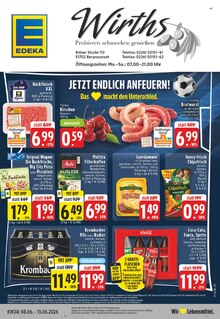 Kaffee im EDEKA Prospekt "Aktuelle Angebote" mit 26 Seiten (Gummersbach)