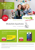 mea - meine apotheke Prospekt für Peine mit 6 Seiten mea - meine apotheke Prospekt für Peine: "Unsere Januar-Angebote", 6 Seiten, 01.01.2021 - 31.01.2021