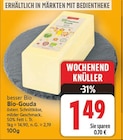 Bio-Gouda von besser Bio für 1,49 € bei E center im Angebot Bio-Gouda von besser Bio im aktuellen E center Prospekt